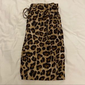 cheetah pants
